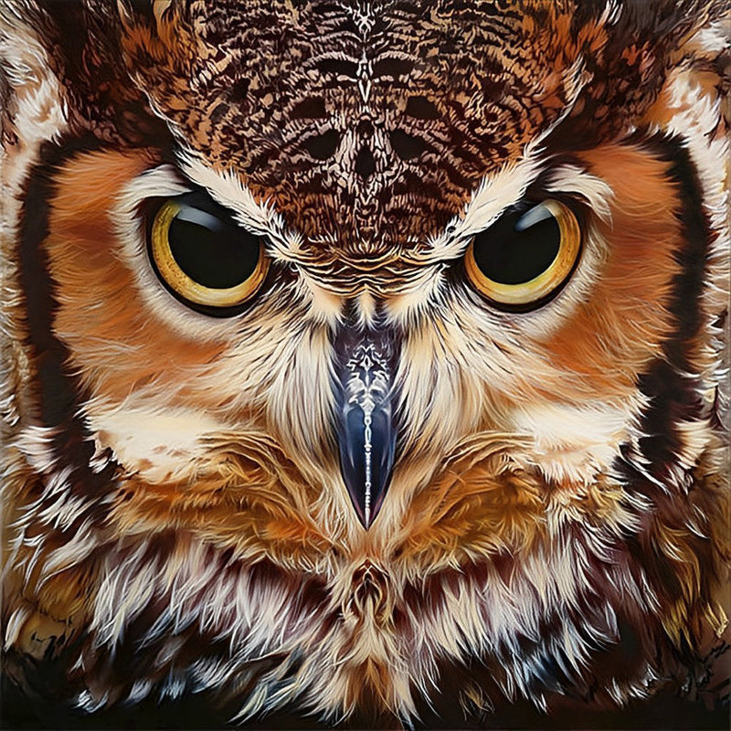 Beau Hibou Broderie Diamant