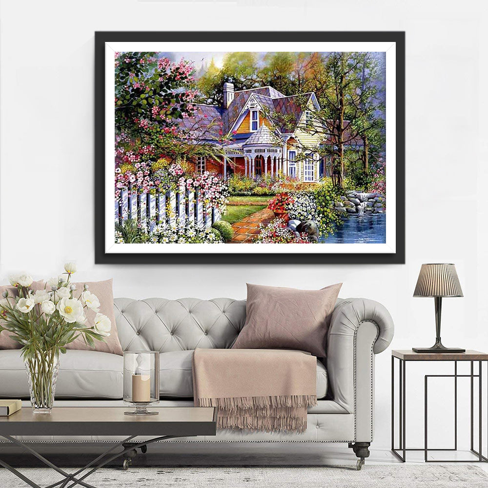 Beau Jardin Broderie Diamant