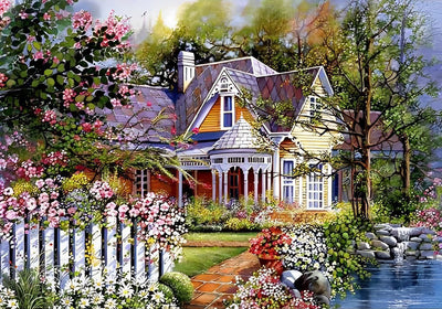 Beau Jardin Broderie Diamant