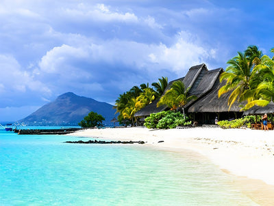 Beau Mer Paysage Broderie Diamant