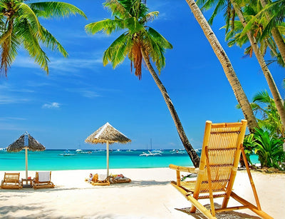 Beau Paysage au Bord de la Mer Broderie Diamant
