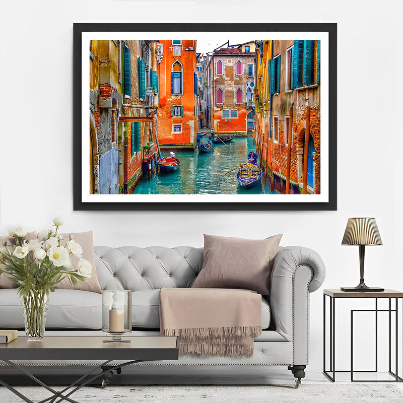 Belle Vue de Venise Broderie Diamant