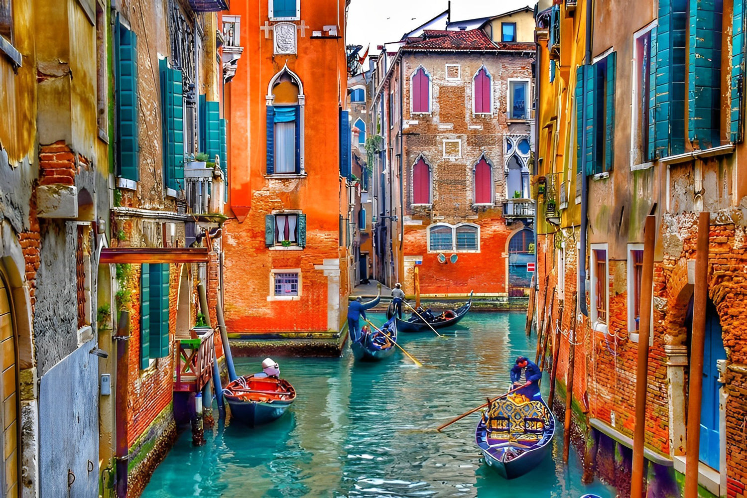 Belle Vue de Venise Broderie Diamant