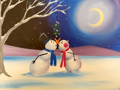 Bonhomme Couple Broderie Diamant