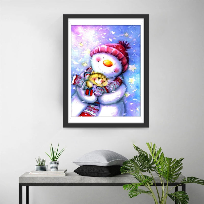 Bonhomme de Neige et Poupée d&