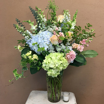Bouquet de Hortensia Broderie Diamant