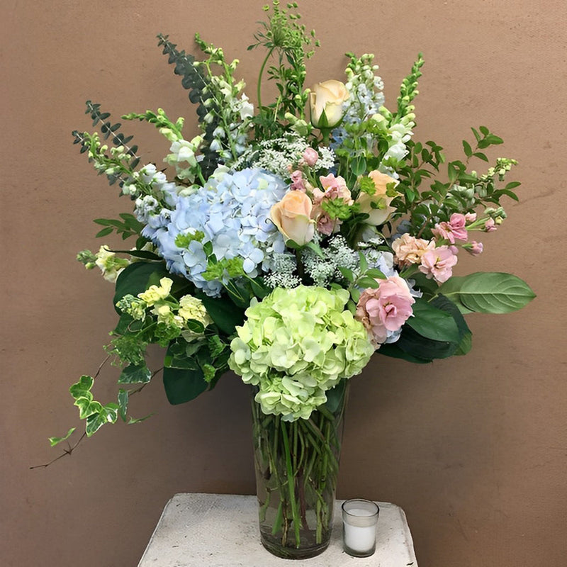 Bouquet de Hortensia Broderie Diamant