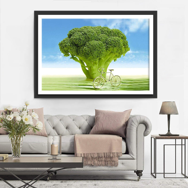 Brocoli Géant Broderie Diamant