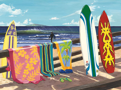 Cabanes de Surf Broderie Diamant