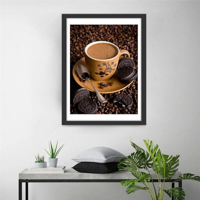 Café et Oreo Broderie Diamant