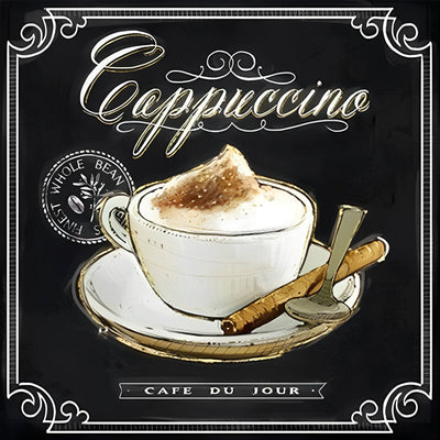 Cannelle Café Broderie Diamant