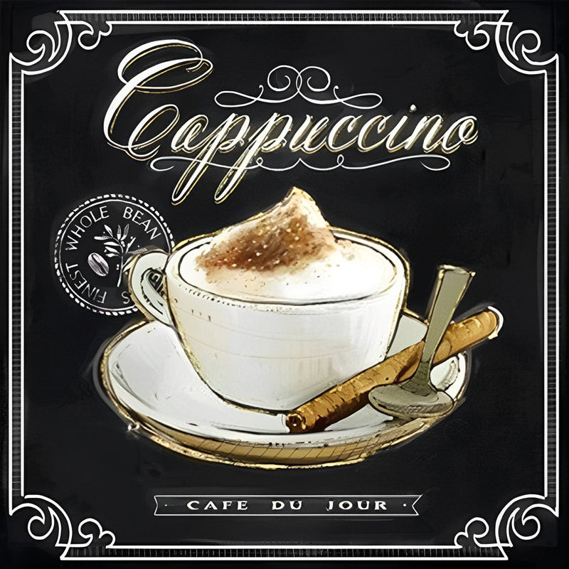 Cannelle Café Broderie Diamant