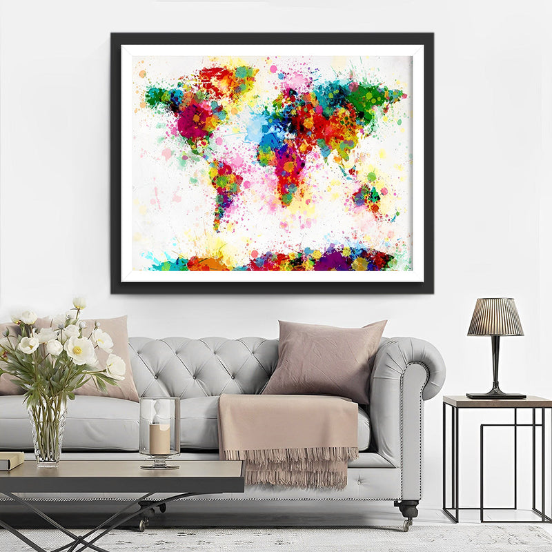 Carte du Monde d&
