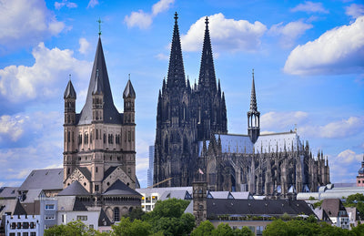 Cathédrale de Cologne Broderie Diamant