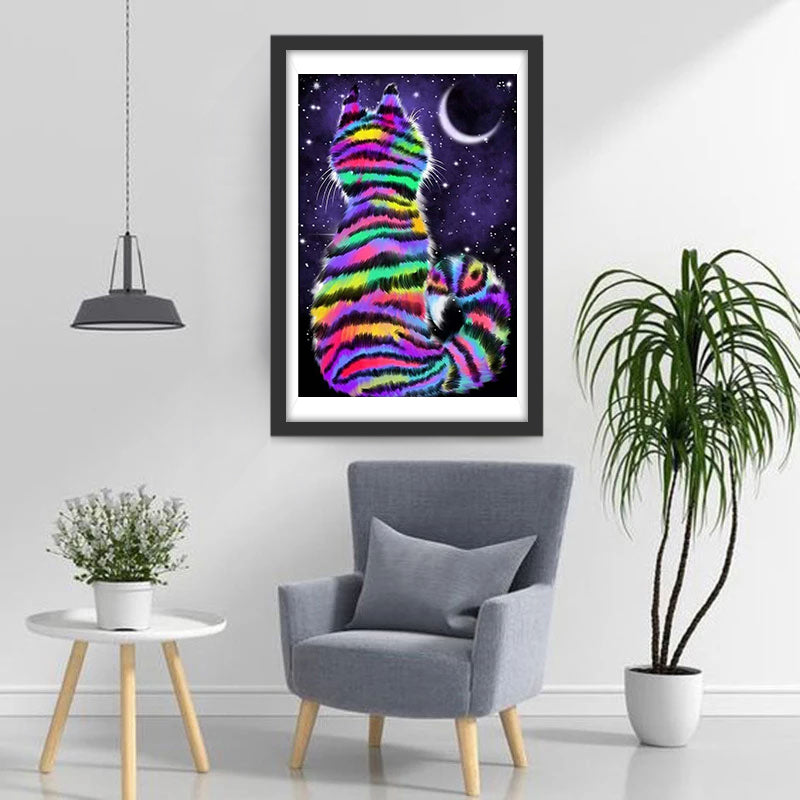 Chat aux Couleurs de l&