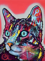 Chat en Couleurs de Pop Broderie Diamant