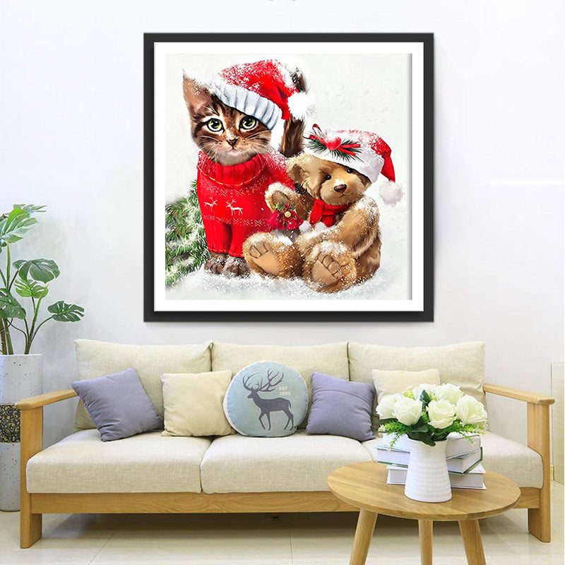Chaton et Poupée d&