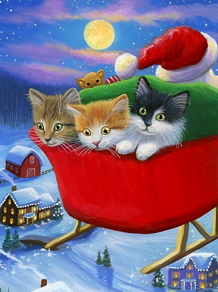 Chatons en Traîneau Broderie Diamant