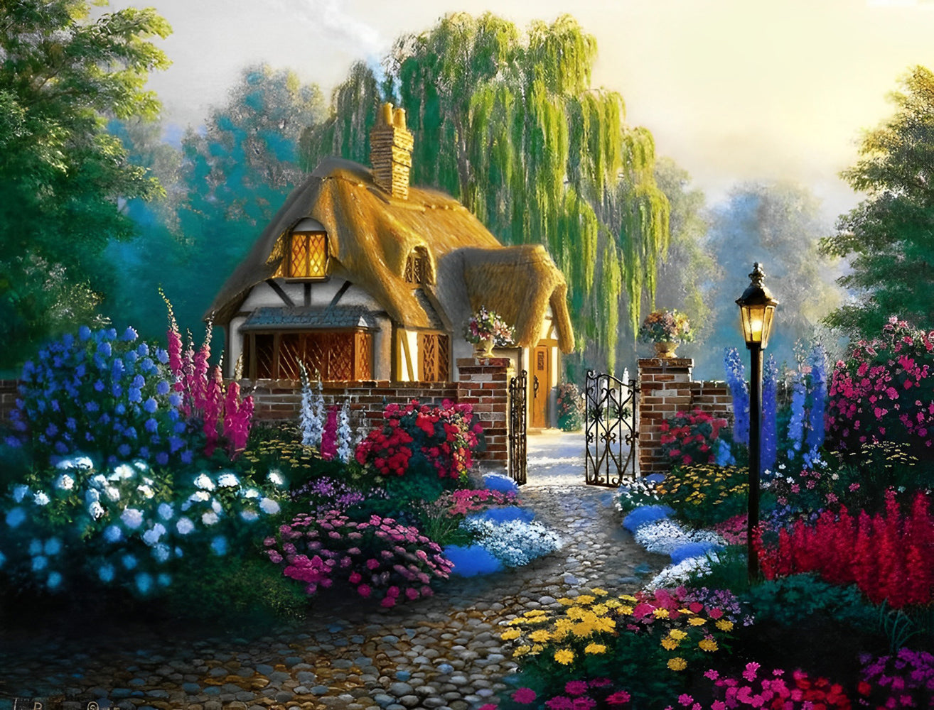 Chaumière Broderie Diamant