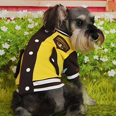 Chien Yorkshire Terrier en Tenue de Baseball Broderie Diamant