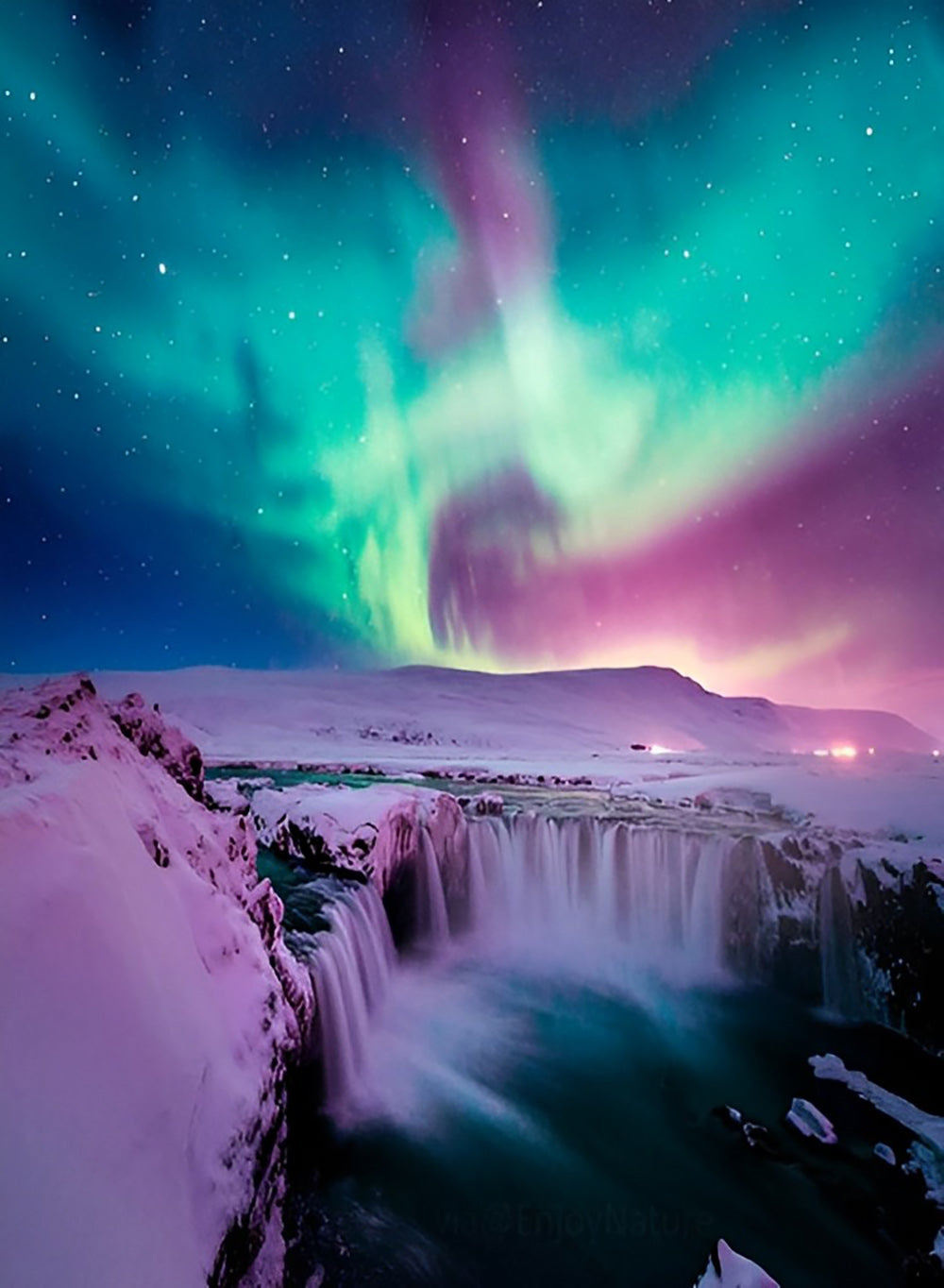 Ciel Etoilé et Chute Broderie Diamant