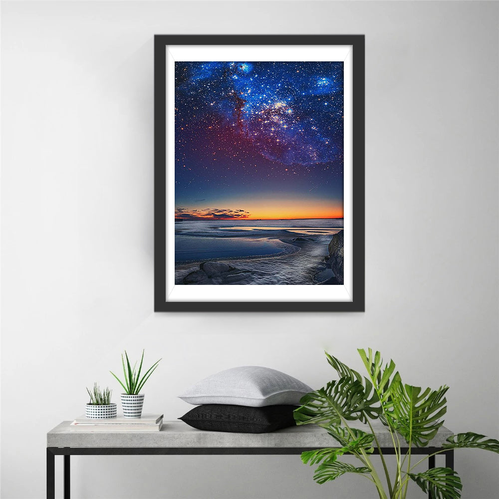 Ciel Etoilé Onirique Broderie Diamant