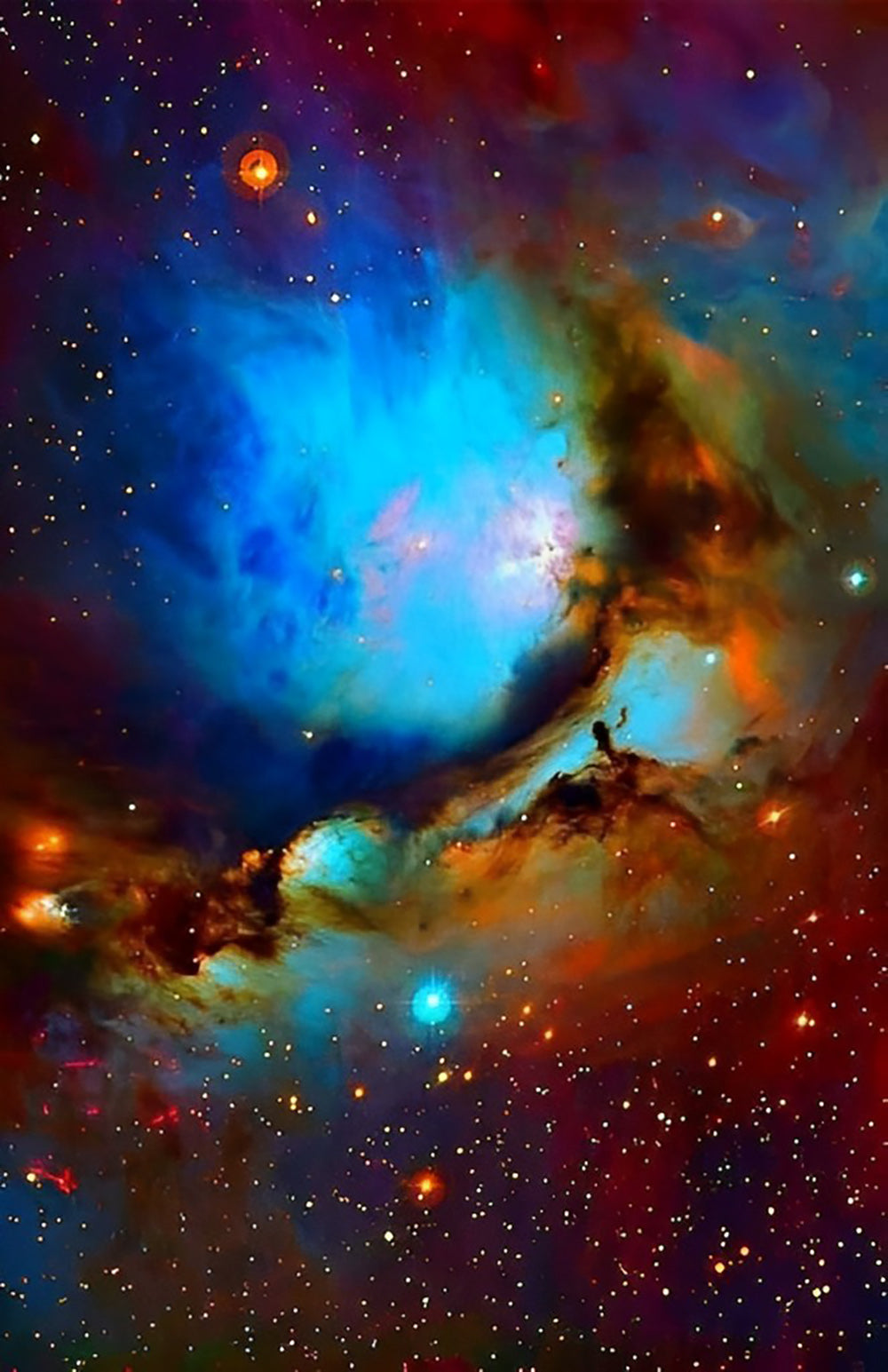 Ciel Etoilé Onirique Broderie Diamant