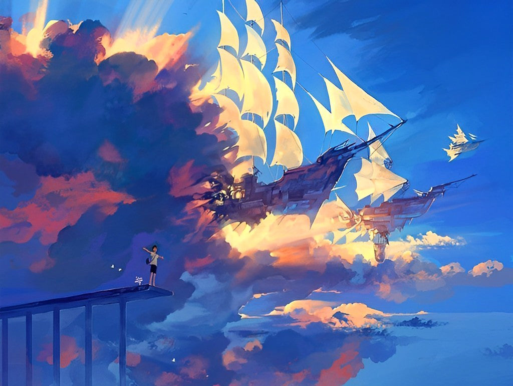 Ciel Onirique Broderie Diamant