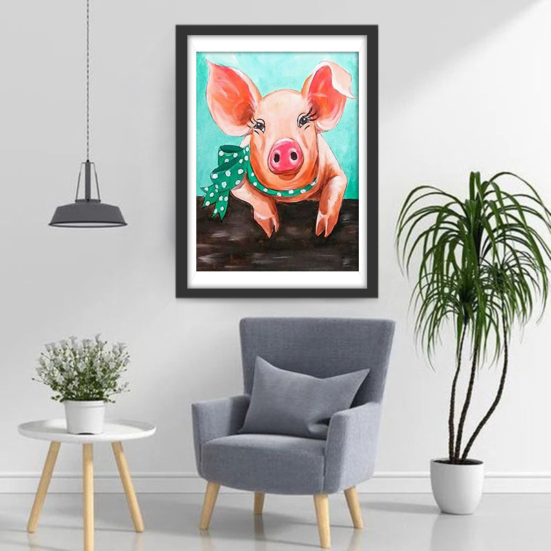 Cochon Chic Broderie Diamant