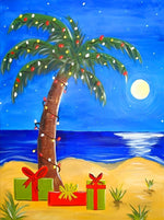 Cocotier de Noël Broderie Diamant