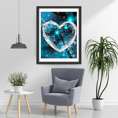 Cœur de Glace Broderie Diamant