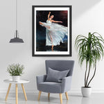 Danseuse de Danse Moderne Broderie Diamant