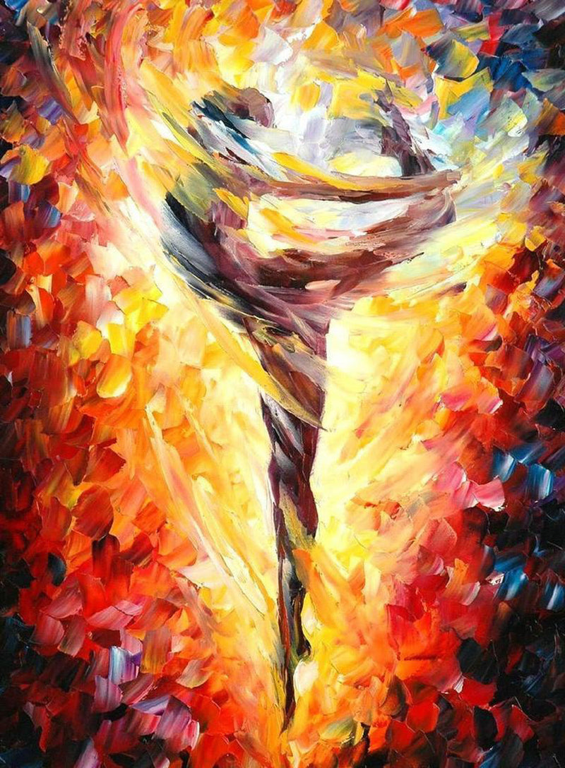 Danseuse Nue de Ballet Broderie Diamant