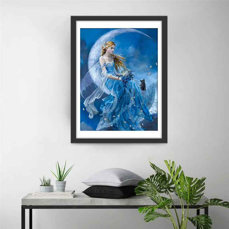 Déesse de la Lune Broderie Diamant