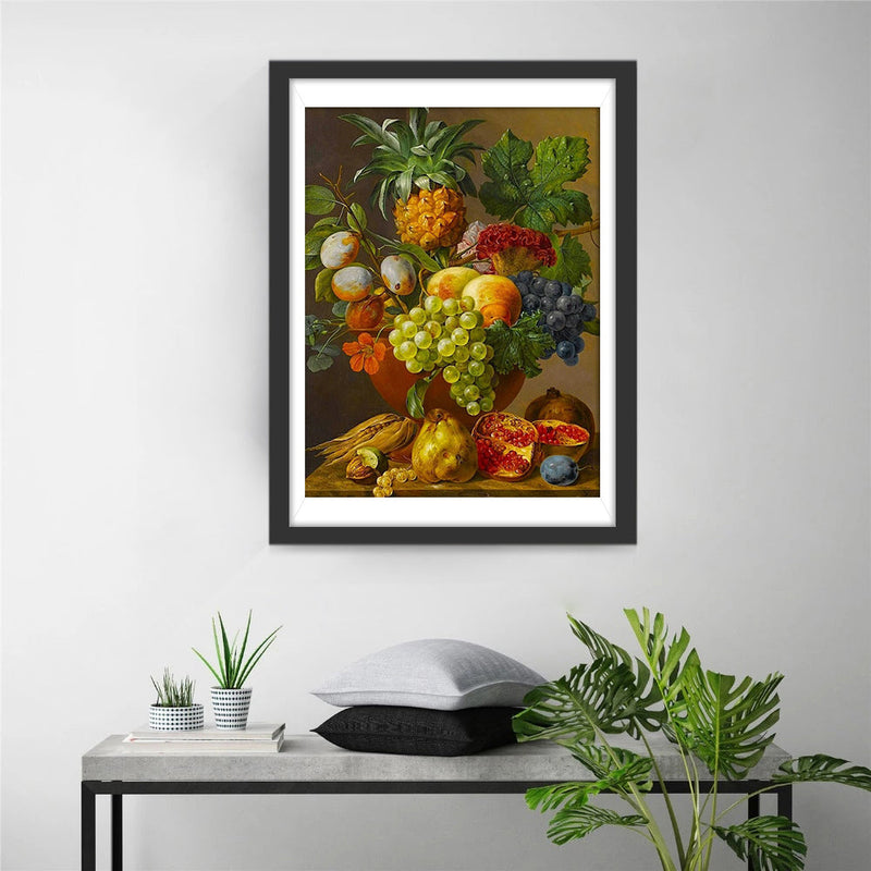 Des Fruits Délicieux Broderie Diamant