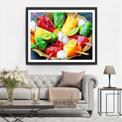 Esquimau aux Saveurs de Fruits Broderie Diamant