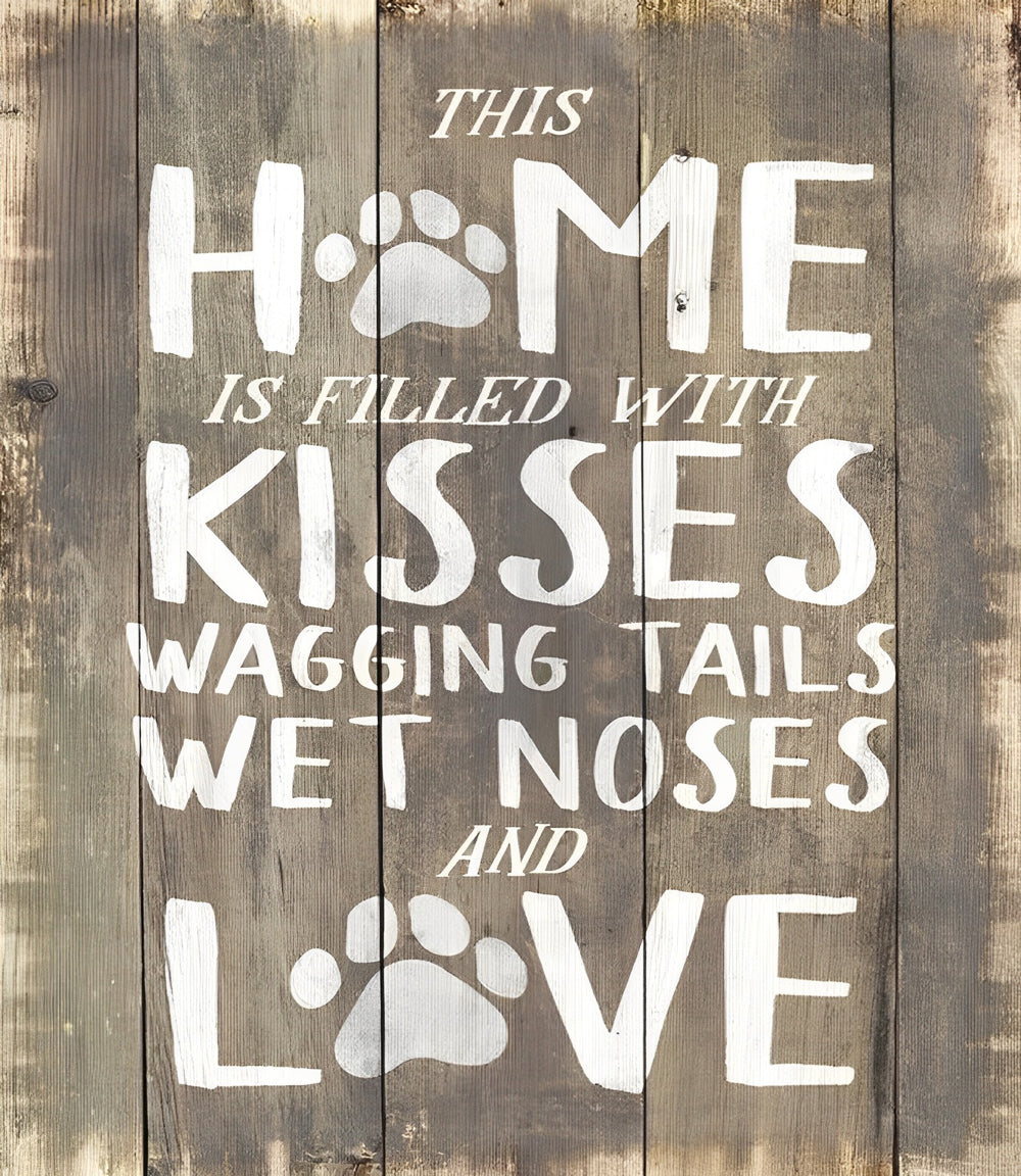 Famille et Chien Broderie Diamant