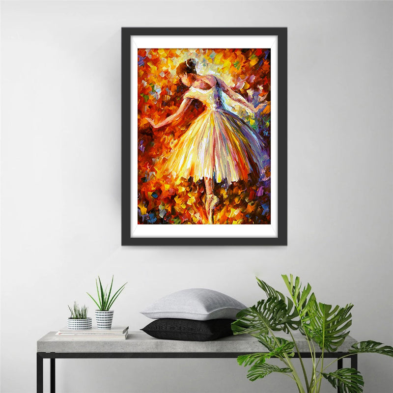 Fille de Ballet en Peinture à l&