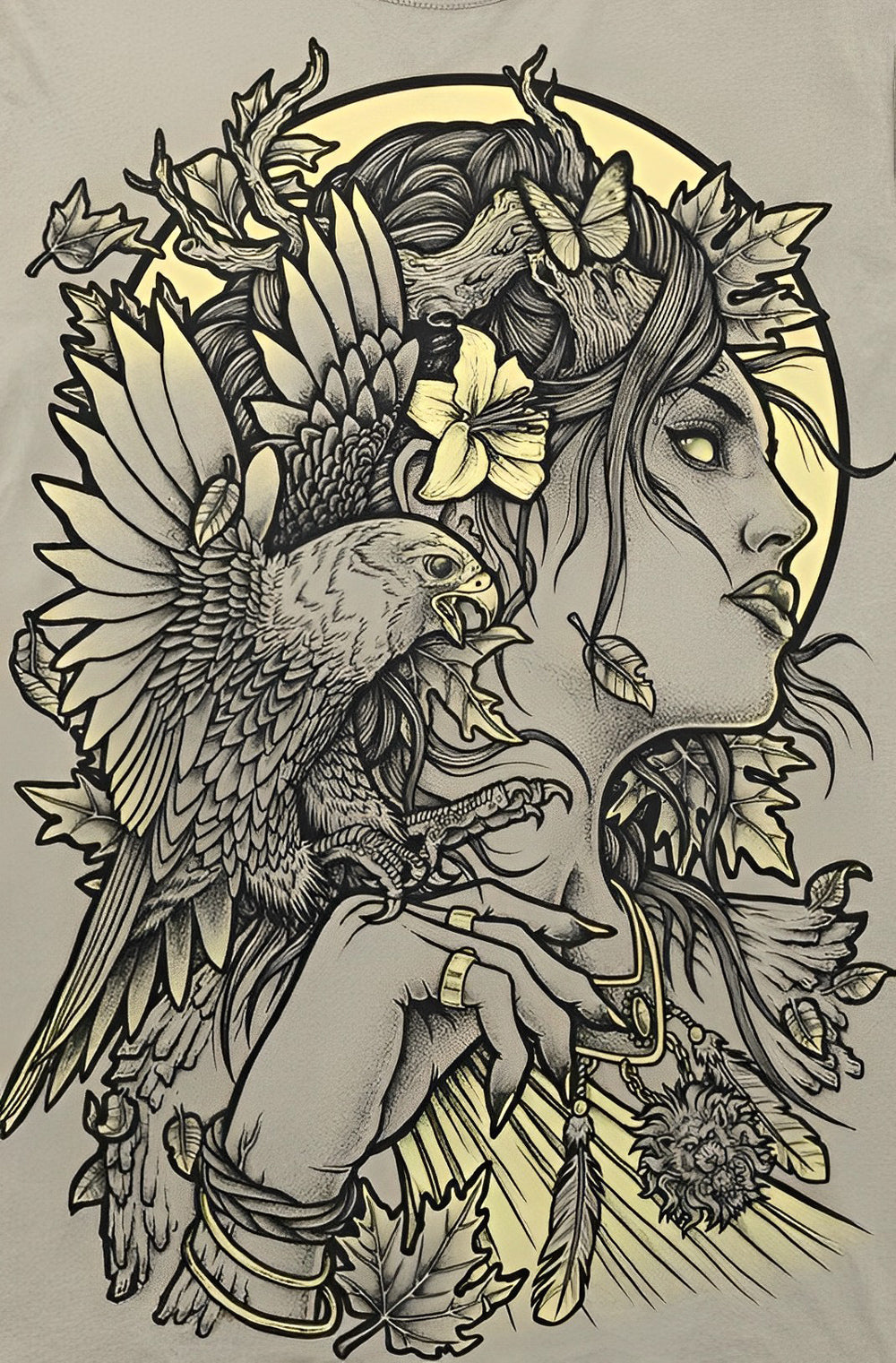 Fille en Croquis Broderie Diamant