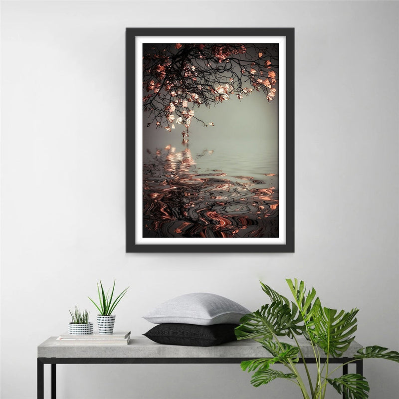 Fleurs et Leurs Reflets dans l&