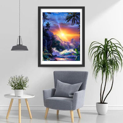 Forêt Tropicale Humide Broderie Diamant