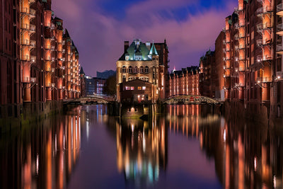 Hambourg de Nuit Broderie Diamant