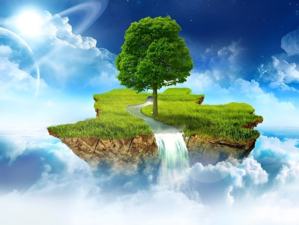 Ile dans l'Air Broderie Diamant