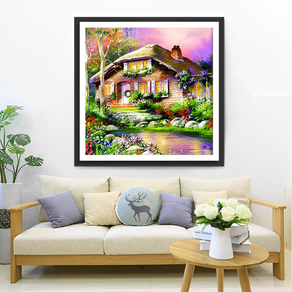 Immeuble en Bois Broderie Diamant