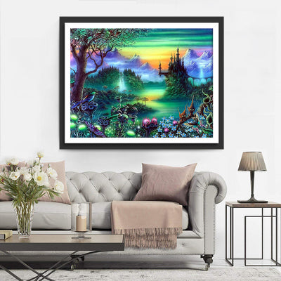 Jardin Fantastique Broderie Diamant