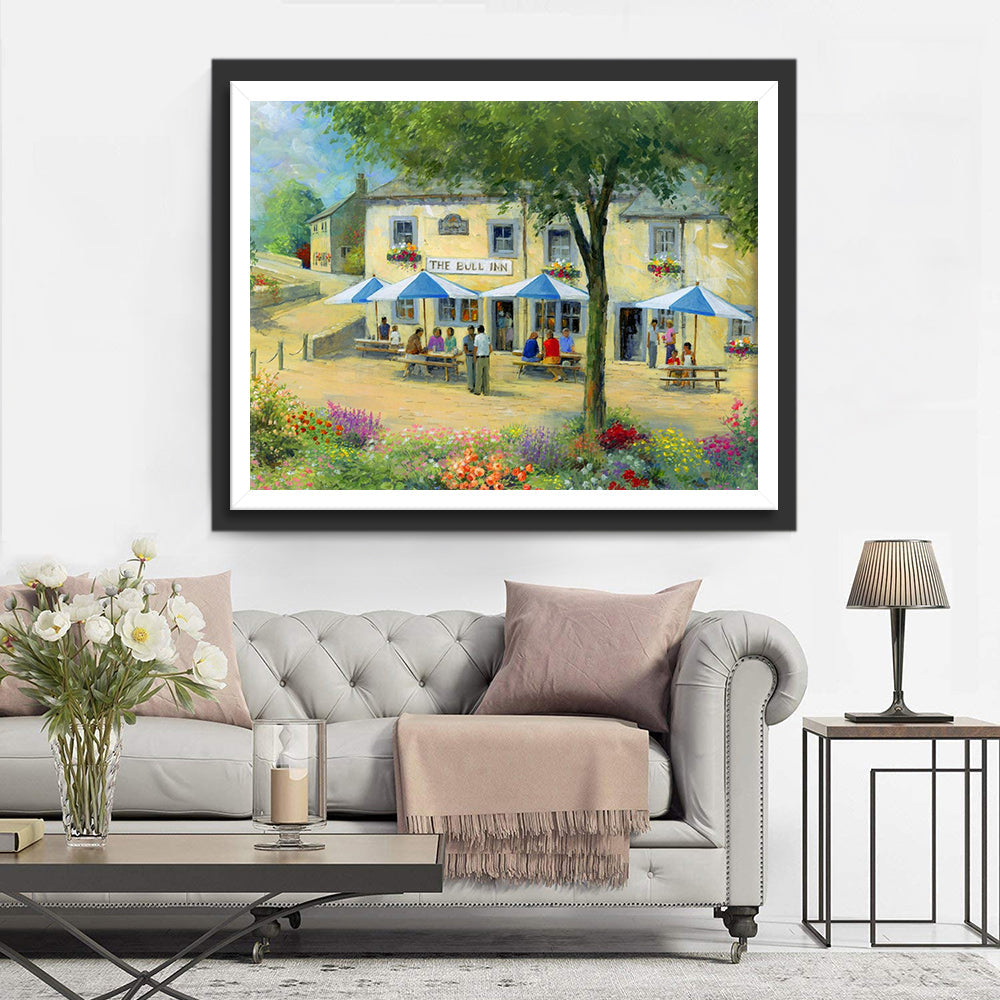 Jardin Romantique Broderie Diamant