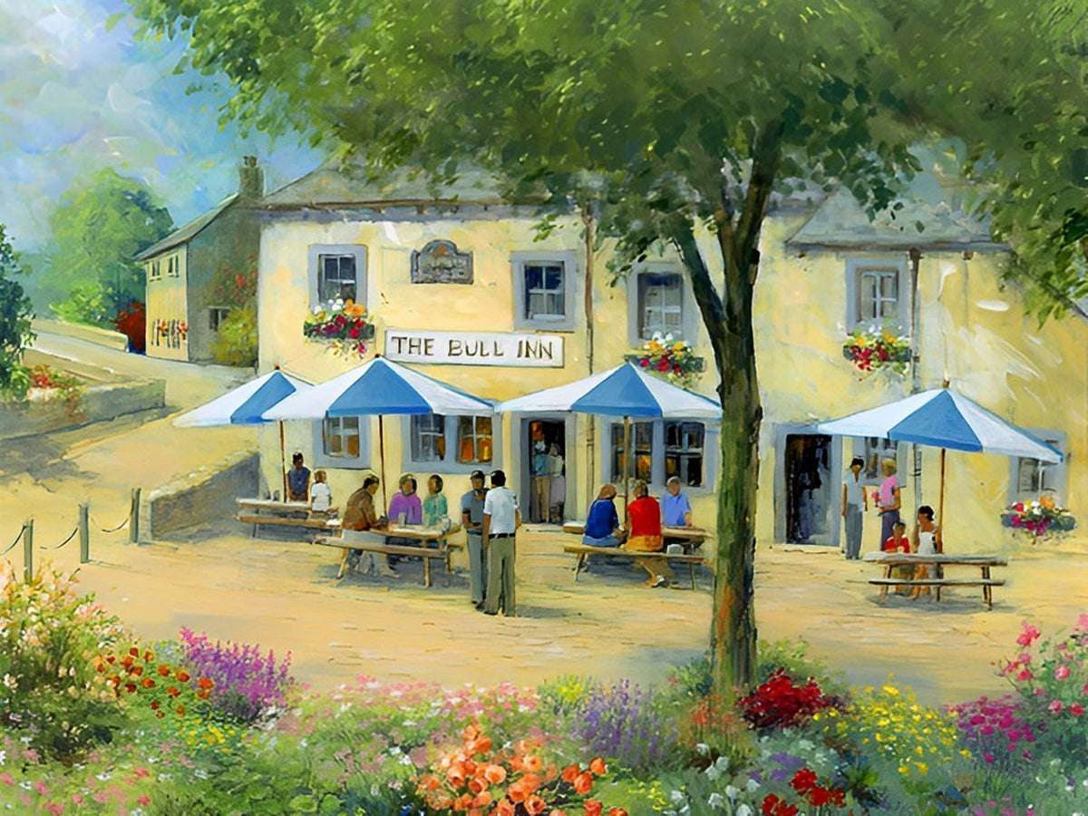 Jardin Romantique Broderie Diamant