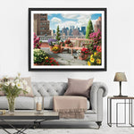 Jardin sur le Toit Broderie Diamant