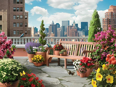 Jardin sur le Toit Broderie Diamant
