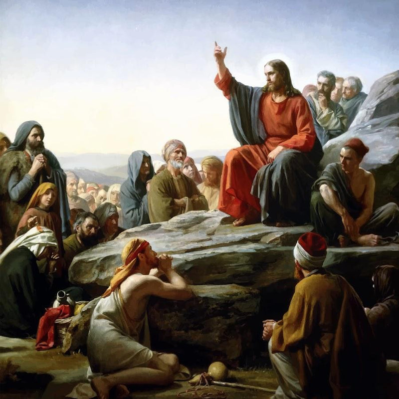 Jésus et les Croyants Broderie Diamant